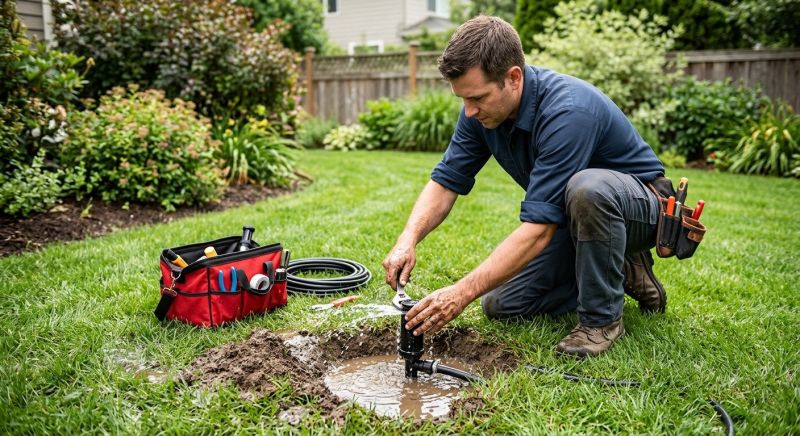 Damaged Sprinkler Repair in Ventura County, CA
