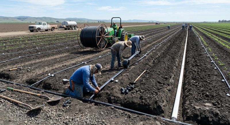 Field Irrigation Installation in Honolulu, HI