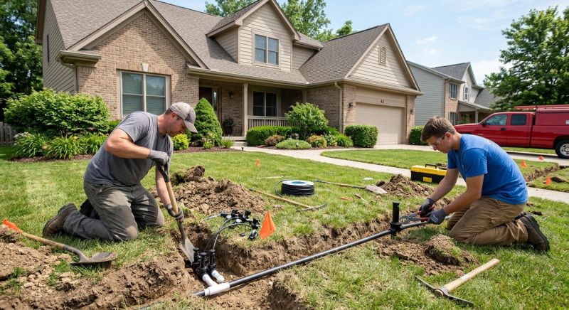 Field Irrigation Installation in Aiken, SC