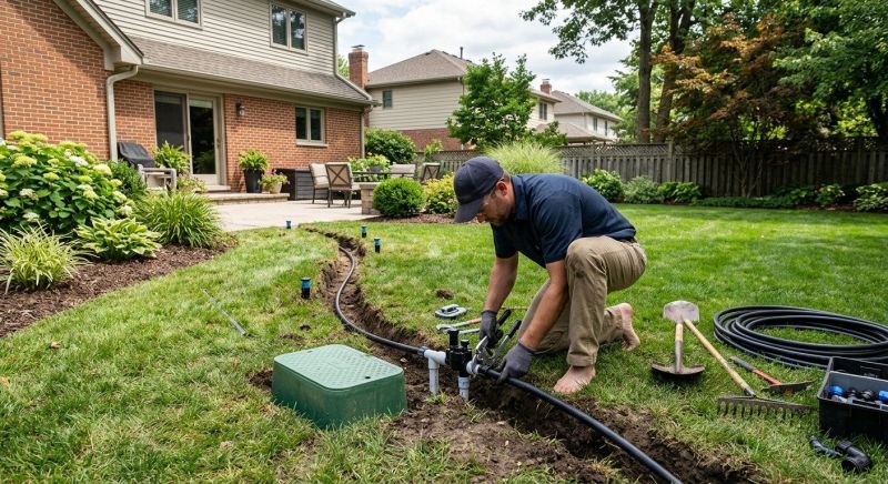 Garden Sprinkler Installation in Aiken, SC