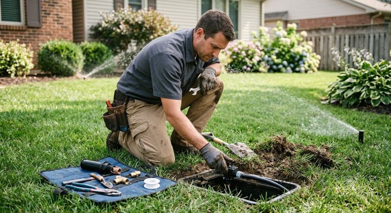 Garden Sprinkler Repair in Aiken, SC