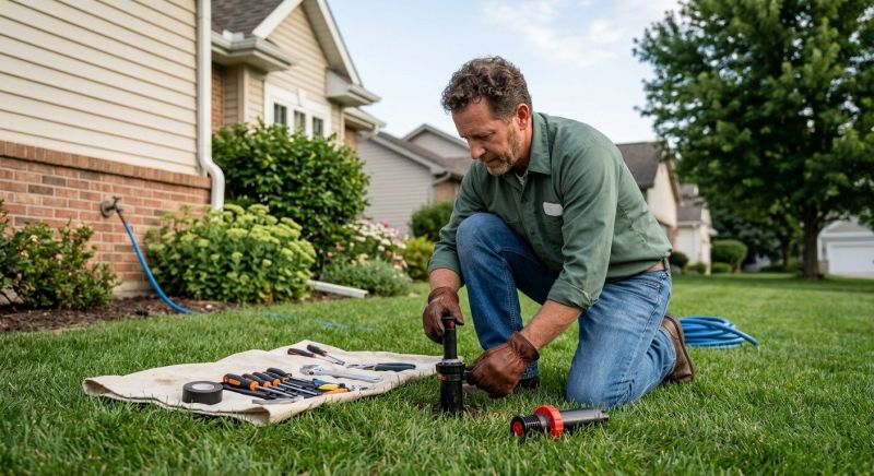 Garden Sprinkler Repair in Aiken, SC