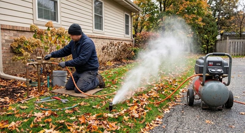 Irrigation Winterization in Reno, NV
