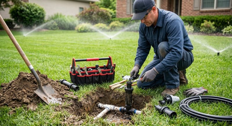Sprinkler Plumbing Repair in Aiken, SC