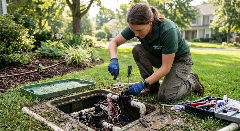 Sprinkler Valve Replacement in Aiken, SC