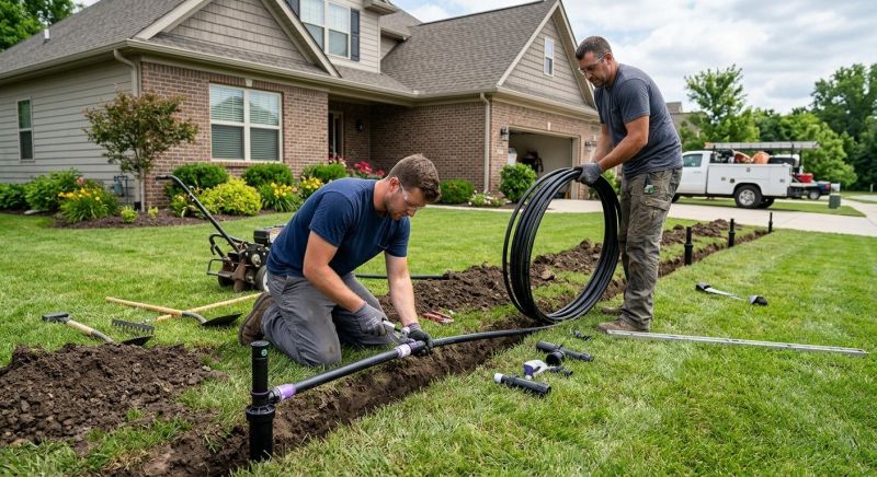 Yard Sprinkler Installation in Aiken, SC